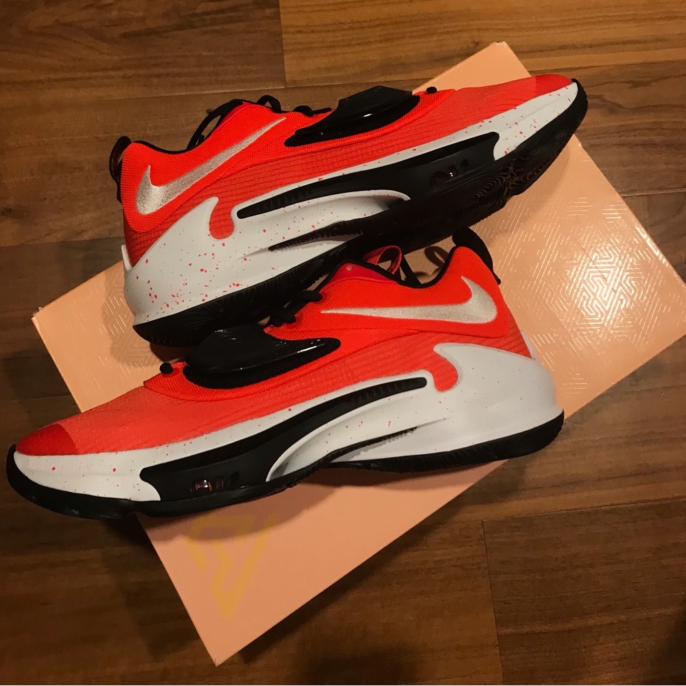 Nike Zoom Freak TB Team Bright Crimson White Black Basketball DA7845-600
